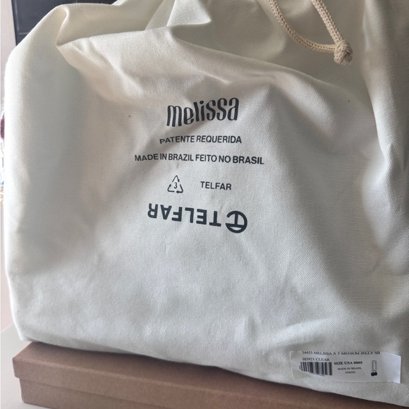 🦋NEW Melissa X Telfar Medium Jelly Shopper Clear🦋 - Picture 8 of 9